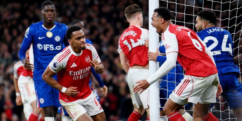 Arsenal Ball Boy Fumes At William Saliba After Timber’s Winner v Chelsea