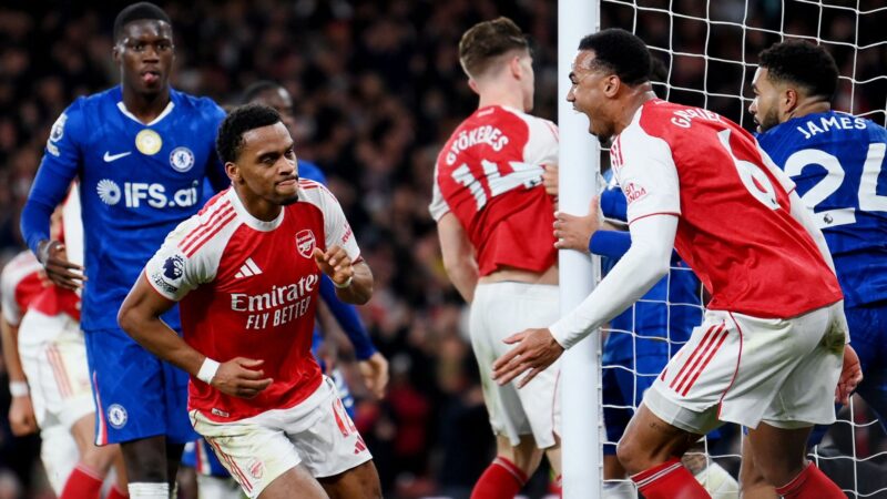 Arsenal Ball Boy Fumes At William Saliba After Timber’s Winner v Chelsea