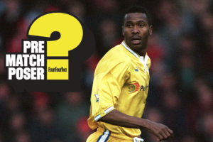 Pre-Match Poser no.20: Can you answer this elite-level football quiz question?