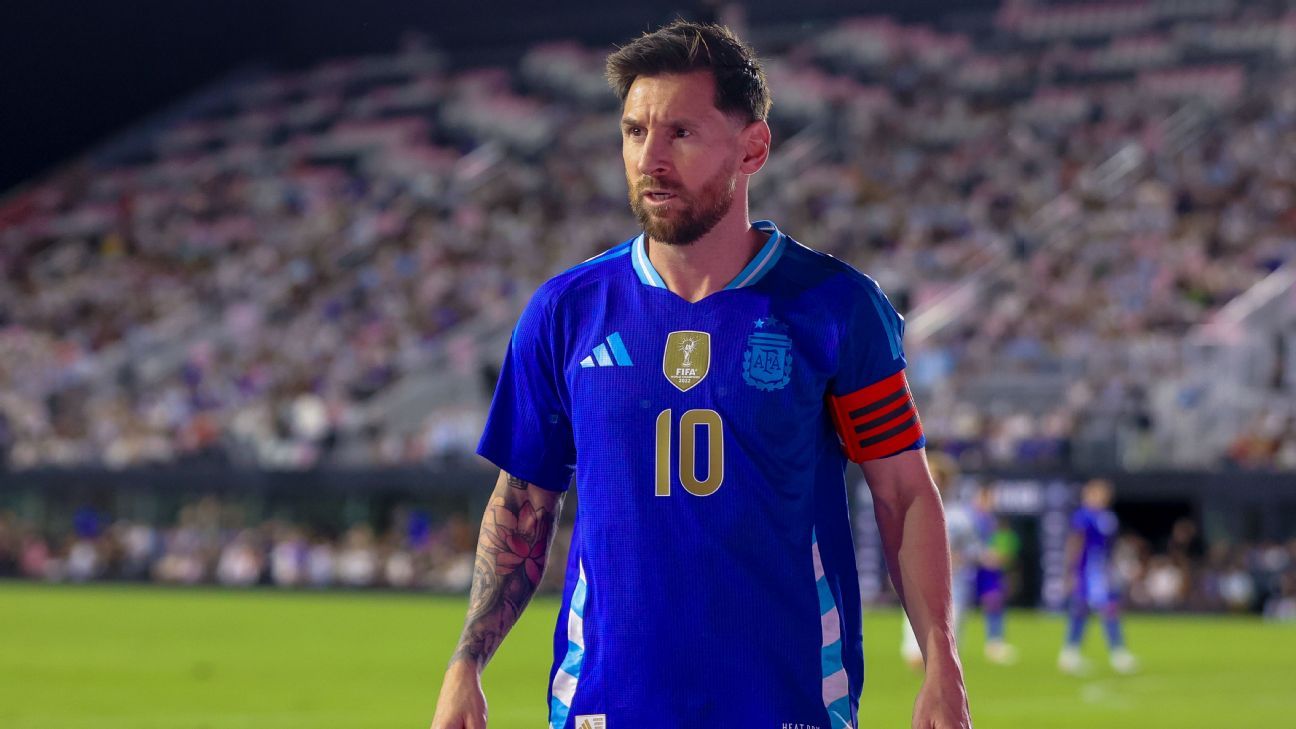 Scaloni: Messi undecided on playing '26 World Cup