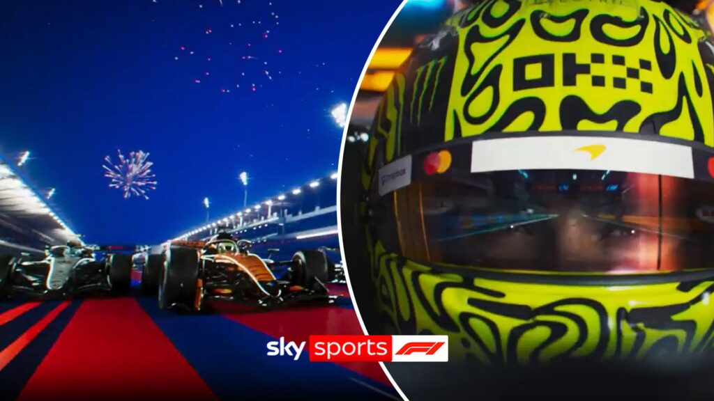 First look at Sky’s emerging F1 Opening Titles… featuring music from Tate McRae!