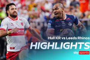 Leeds shine bright in 58-6 win over Hull KR in Las Vegas!
