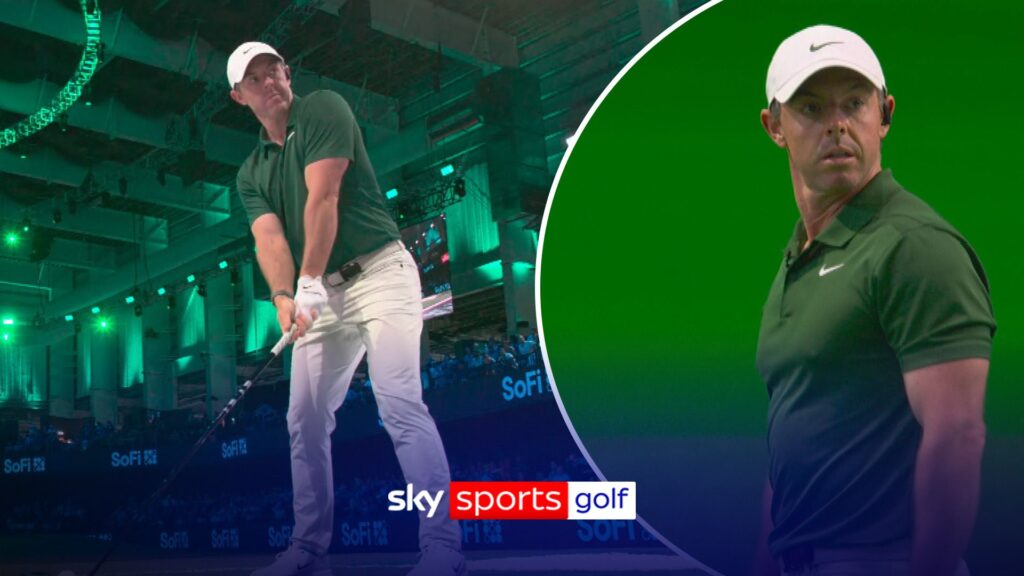 ‘OH MY GOSH!’ | Rory hits longest drive in TGL History