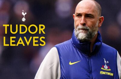 Tudor leaves Tottenham after seven games