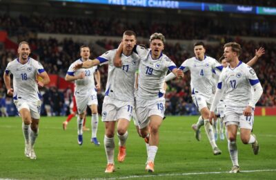 Wales vs Bosnia and Herzegovina LIVE: Extra time after Dzeko’s late equaliser in thrilling World Cup play off