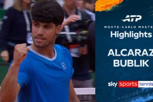 Alcaraz breezes past Bublik with a commanding victory