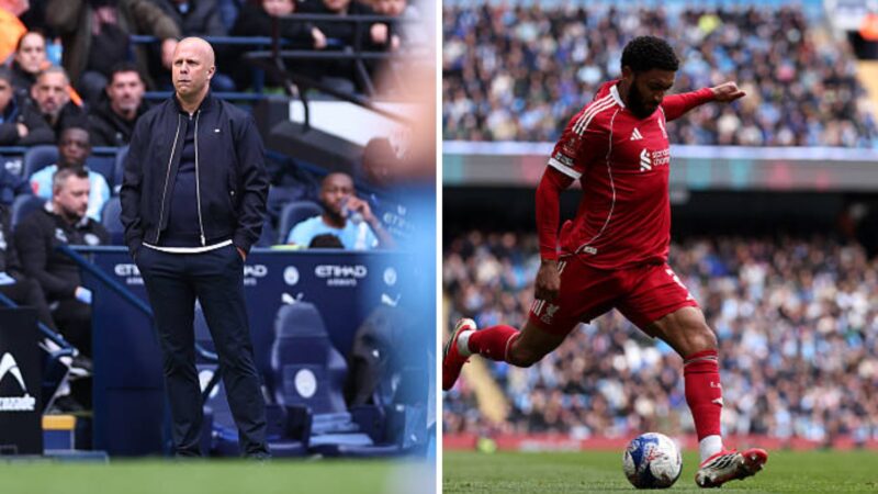 Arne Slot explains real reason behind Joe Gomez substitution after Liverpool’s 4-0 collapse vs Man City