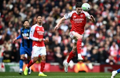 Arsenal facing injury crisis for crucial Champions League match as key player misses training