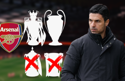 Arsenal players told 'to look in the mirror' by Arteta after cup exit
