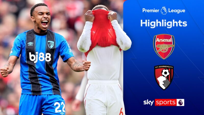 Arsenal suffer huge title blow in home defeat to Bournemouth — Full Story