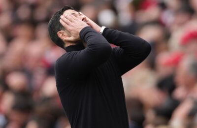 Arteta: Bournemouth defeat 'a big punch in the face'