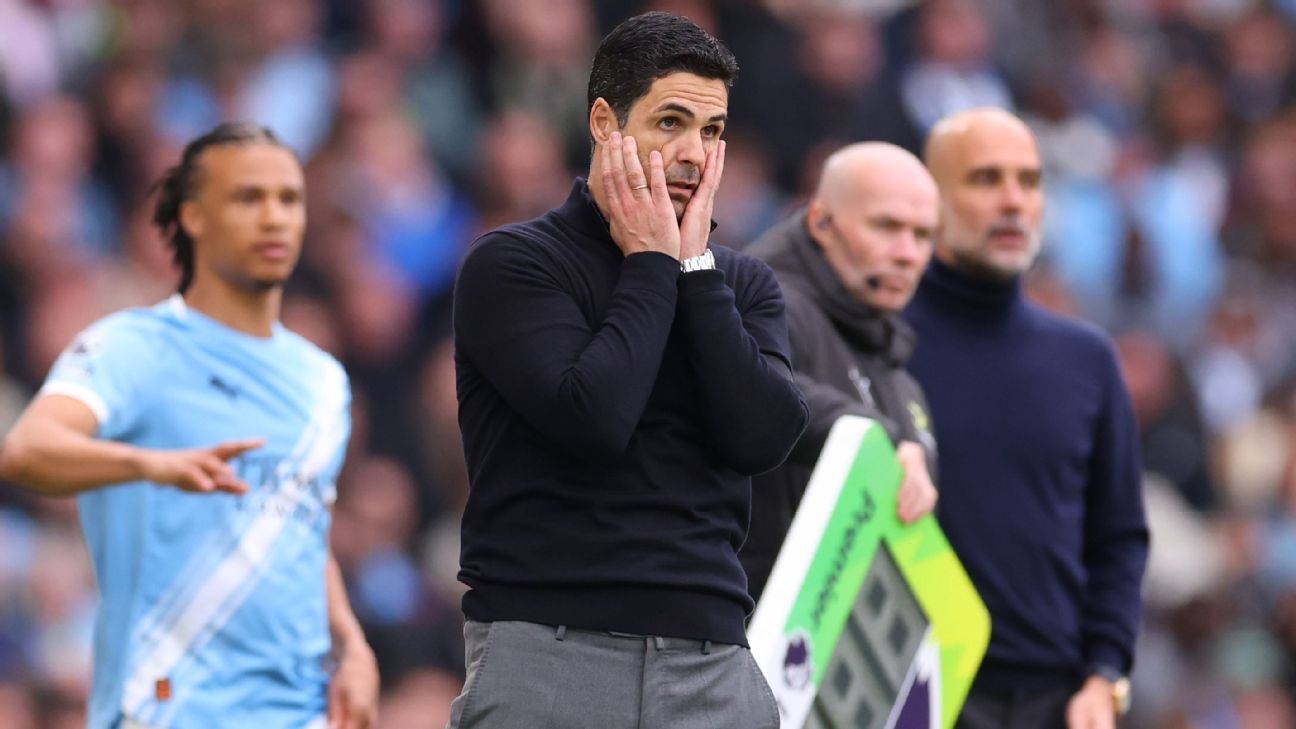 Arteta on City 2 1 Arsenal: 'The PL starts again'