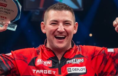 Aspinall beats Noppert to claim German Darts Grand Prix