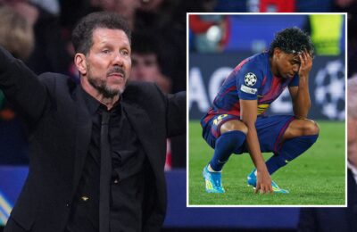 Atlético Madrid mocks Lamine Yamal and Barcelona after knocking them out of the Champions League