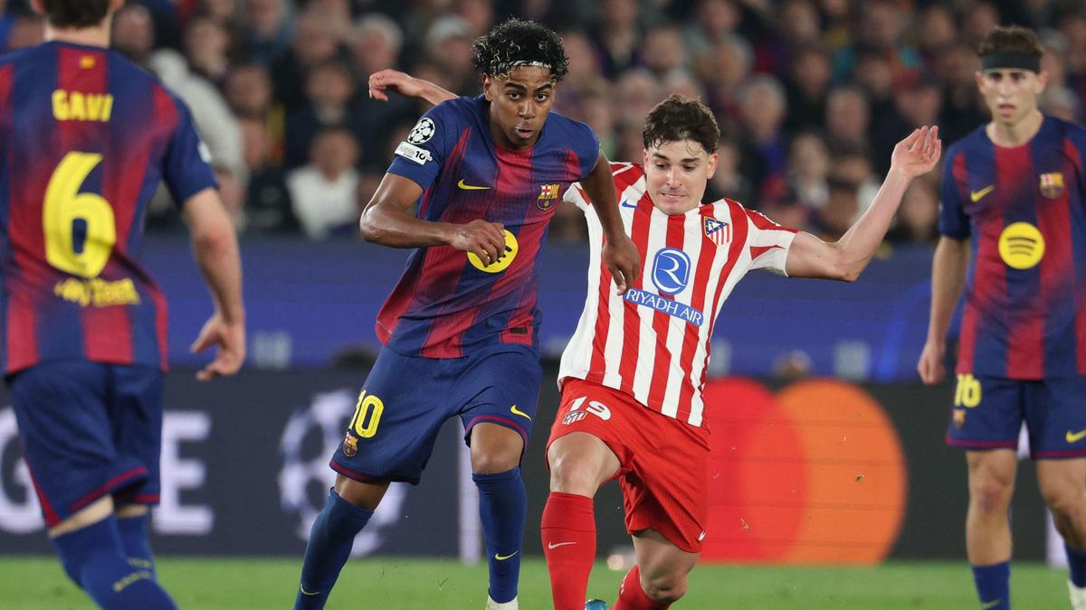 Atletico Madrid vs Barcelona Live Score, UCL 2025 26: Match updates from second leg, lineups, streaming info