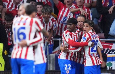 Atletico overcome Barcelona fightback to reach CL semis