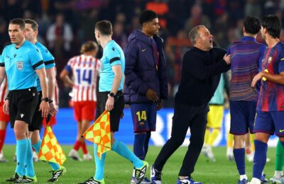 Barcelona lodges UEFA complaint after Atletico defeat