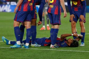 Barcelona’s Lamine Yamal expected to be fit for World Cup after hamstring injury