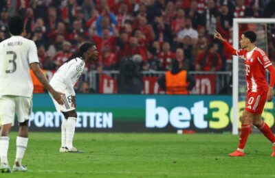 Bayern Munich vs Real Madrid — Arbeloa, Bellingham slam Camavinga red card decision