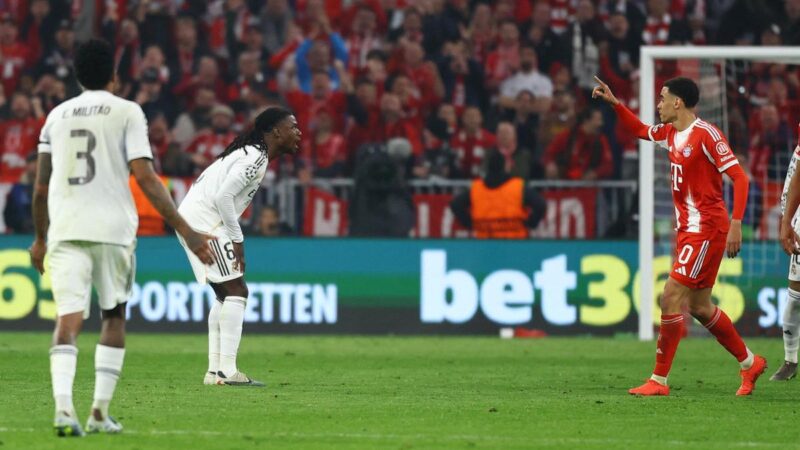 Bayern Munich vs Real Madrid — Arbeloa, Bellingham slam Camavinga red card decision