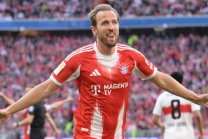 Bayern win Bundesliga as Kane scores in league-sealing win