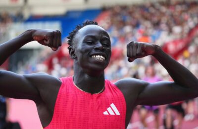 Bolt urges Australian teenage sprint star Gout Gout to stay focused