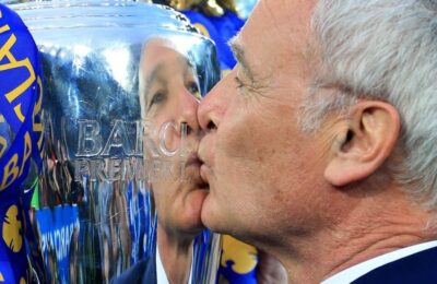 ‘Bookmakers were offering 5,000 1 on us winning the title, and considered it more likely the Loch Ness Monster would appear or that Bono would be elected Pope’ Claudio Ranieri on how Leicester City achieved the impossible