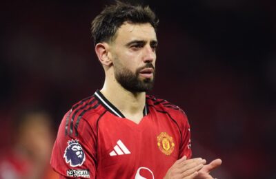 Bruno Fernandes: I stayed at Man Utd after my wife told me to ‘achieve dreams’