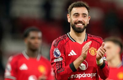 Bruno Fernandes ties CR7's record and sets his sights on an even greater challenge with Man United