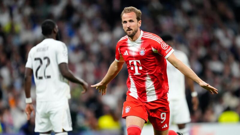 Champions League QF, 1st leg: Bayern Munich beats Real Madrid 2-1 as Kane rules the roost vs Mbappe