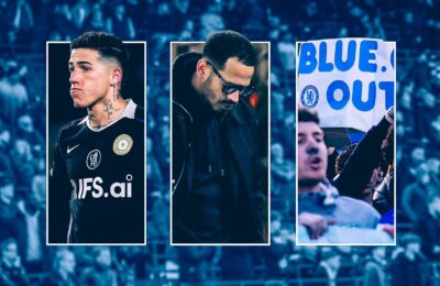 Chelsea: No shots, no tackles for 30 minutes, out run in 34 consecutive matches