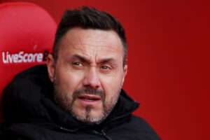 De Zerbi underlines belief in Tottenham players after 1-1 draw with Brighton