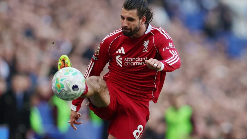 Dominik Szoboszlai revels in Liverpool’s last-gasp Merseyside derby win