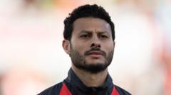 Egypt goalkeeper banned for striking referee