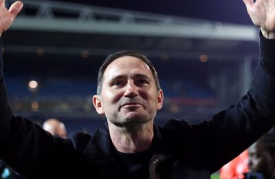Emotional Lampard: Coventry promotion 'right up there' in my achievements