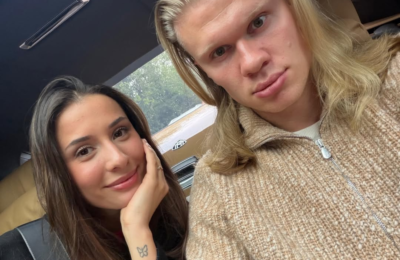 Erling Haaland explained why his girlfriend, Isabel Haugseng Johansen, was upset after the match vs. Arsenal