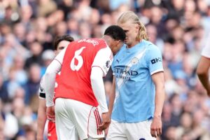 Erling Haaland: My girlfriend is not happy with me ‘wrestling’ in Premier League