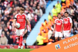 Etihad heartbreak: Arsenal player ratings as title race swings to City