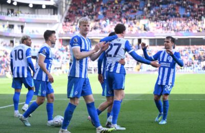 Fabian Hurzeler urges Brighton ‘to go all in’ as Seagulls chase European place