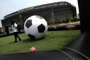 Fifa warns New Jersey’s $150 train fare will have ‘chilling effect’ on World Cup
