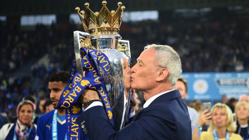 ‘For me it was a quiet evening at home with my colleagues, but it was beautiful. It was the crowning moment of an unimaginable, perfect season’ Claudio Ranieri on the night Leicester clinched the title