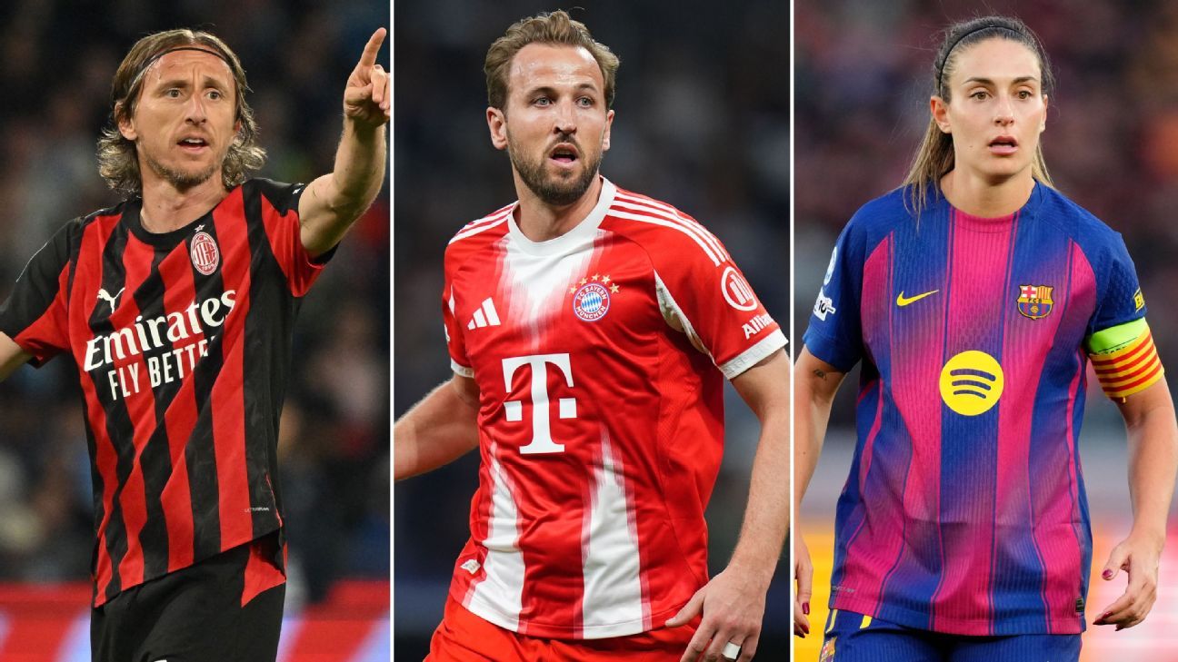 Gündogan Awards: Harry Kane, Alexia Putellas, Luka Modric lead 2025 26 class