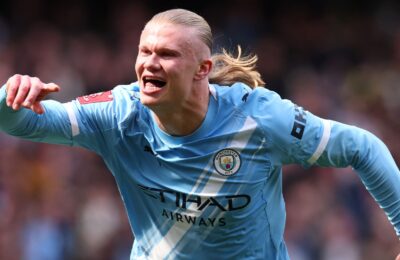 Haaland scores hat trick as Man City dismantle Liverpool in FA Cup
