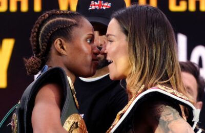 Harper tells Dubois: 'It's not about the elbows, it's about the fists!'