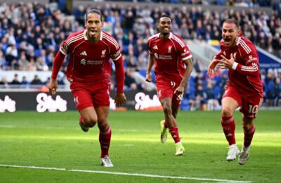 Has Virgil van Dijk wrapped up race for Champions League despite Liverpool’s goalkeeper crisis?