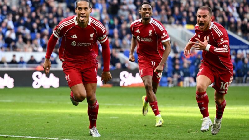 Has Virgil van Dijk wrapped up race for Champions League despite Liverpool’s goalkeeper crisis?