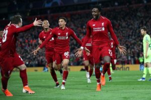 ‘I didn’t celebrate Divock Origi’s quick corner goal properly. We just looked at each other and started laughing’ Fabinho on the most memorable moment of his career