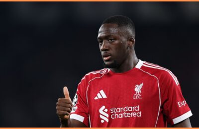 “I think..” – Ibrahima Konate issues worrying update on Liverpool teammate Ekitike