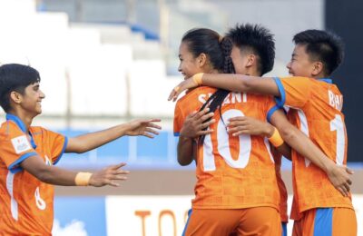 India beats Chinese Taipei to stay alive in U 20 Women’s Asian Cup quarterfinals race, awaits Uzbekistan vs Jordan result
