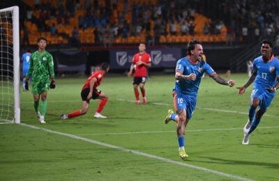 India climbs five spots in latest FIFA rankings after win over Hong Kong